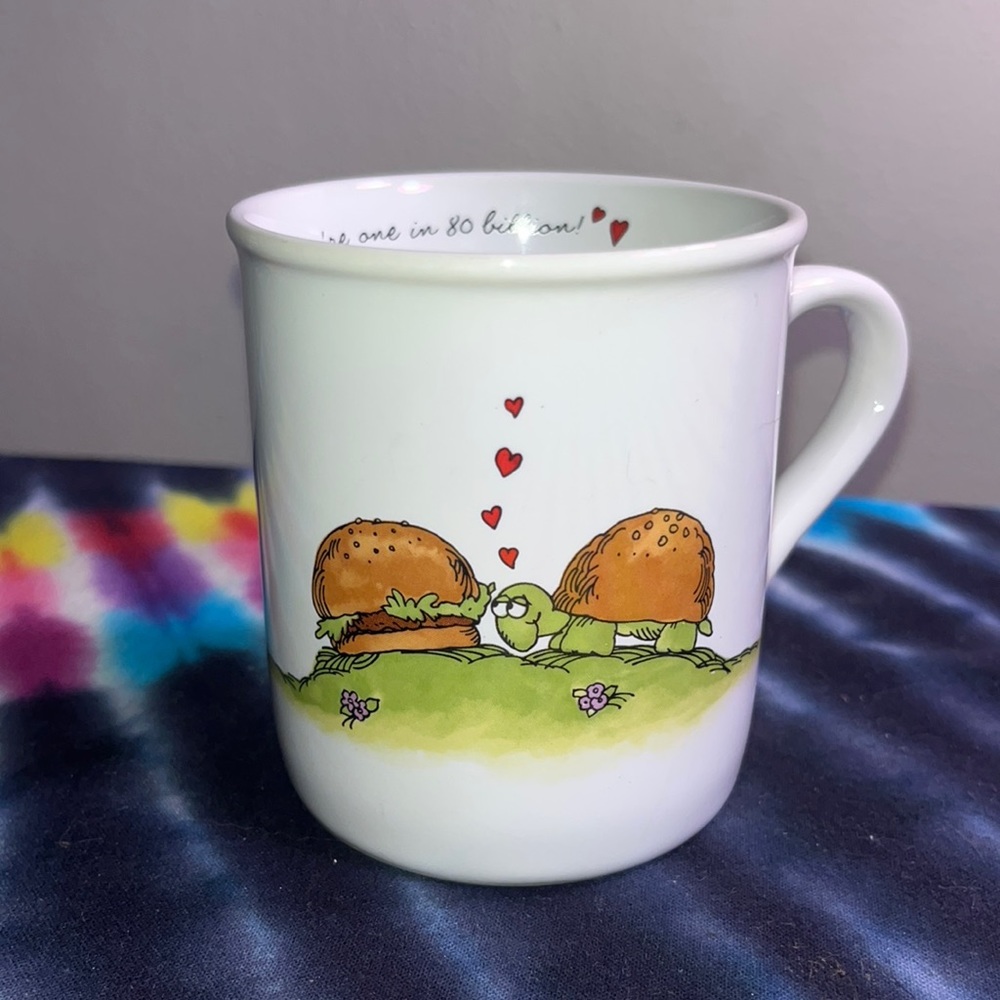Hallmark Rim Shots brand mug 1985 made in Japan. Perfect condition.